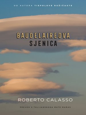 cover image of Baudelaireova sjenica